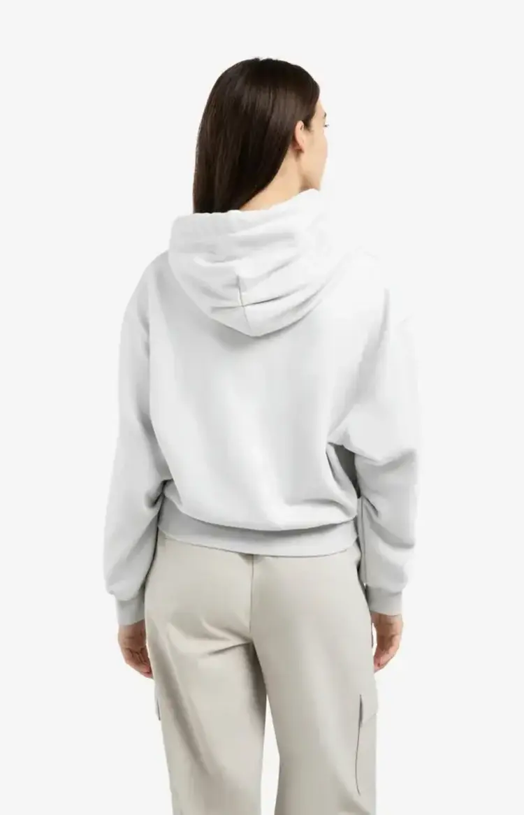 Yaya Hoodie with Drawstring Vapor Blue Grey