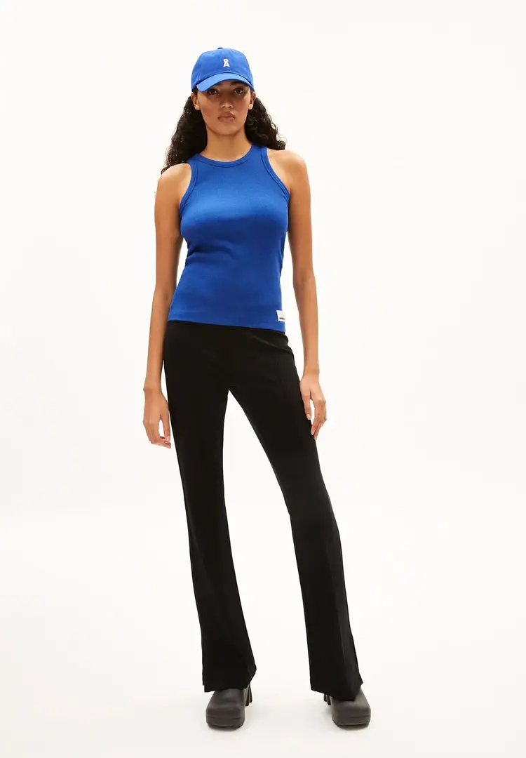 Armed Angels KANITAA Ribbed Tank Dynamo Blue