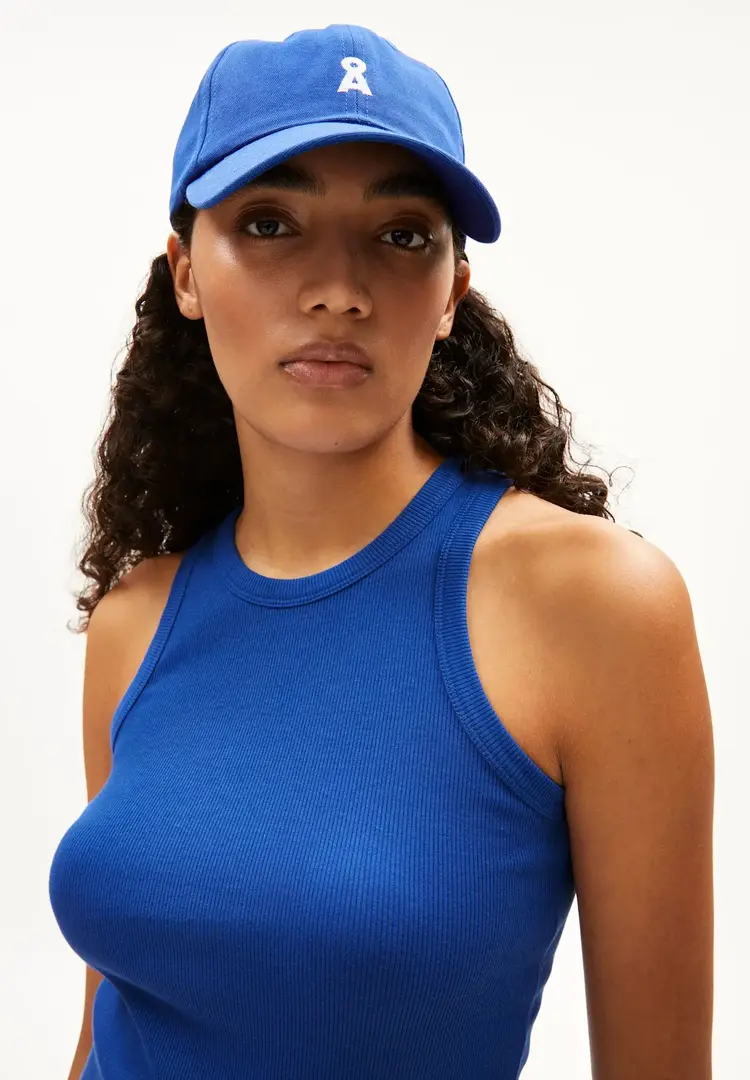 Armedangels KANITAA Ribbed Tank Dynamo Blue