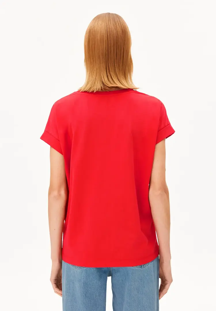 Armedangels IDAARA T-Shirt Mars Red
