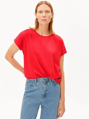 Armedangels IDAARA T-Shirt Mars Red