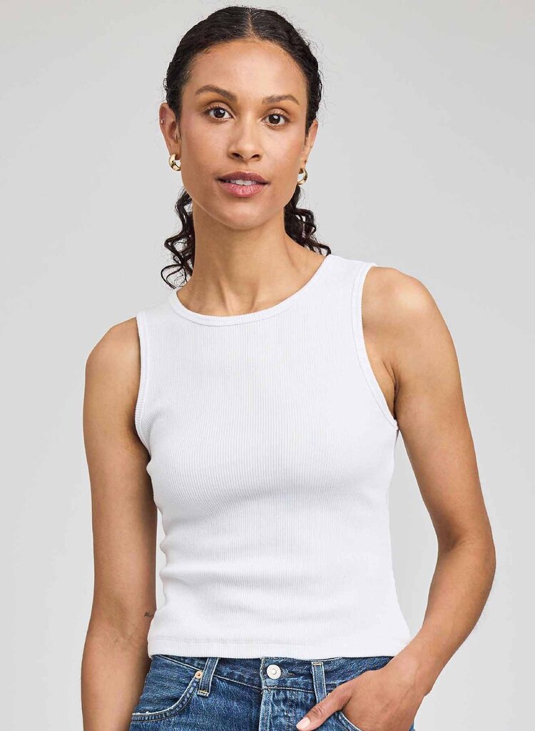 Gentle Fawn Daria Tank Top White