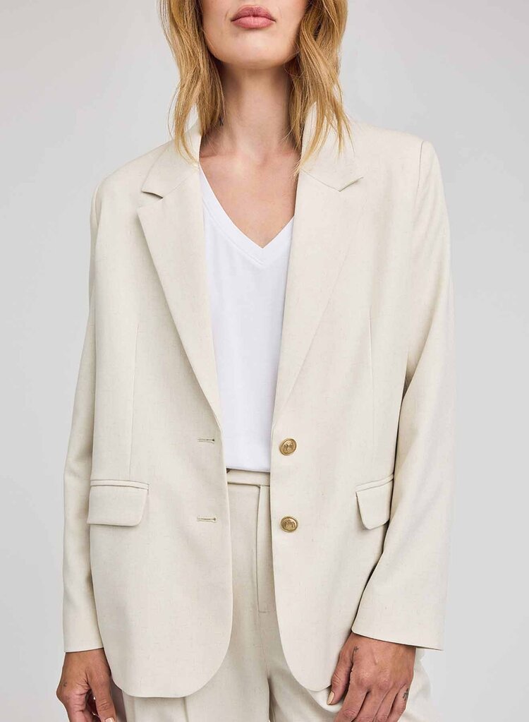 Gentle Fawn Margot Blazer Heather Cream