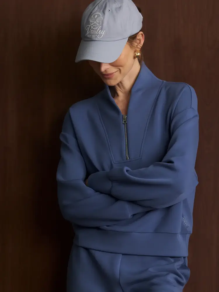 Varley Davidson Sweat Bijou Blue