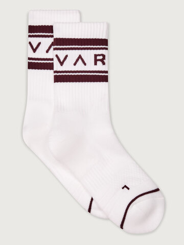 Varley Astley Active Sock White/Port