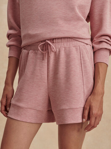 Varley Atrium High Rise Short 4.5" Rose Marl