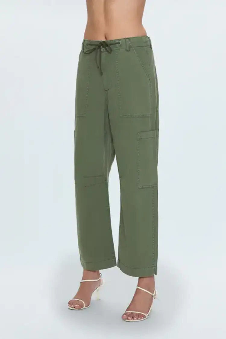 Pistola Sabrina Curved Utility Pants Meadow