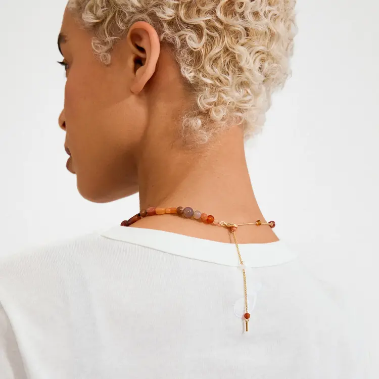 Pilgrim Jewellery IRIS Necklace Gold-Plated/Multi