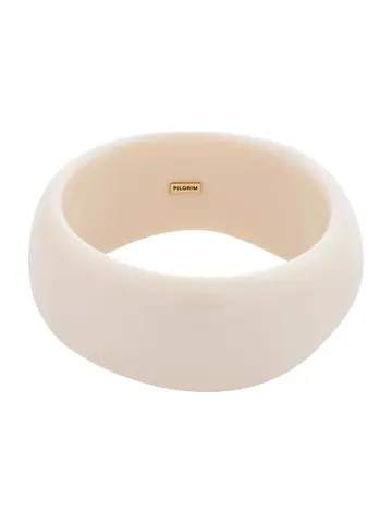 Pilgrim Jewellery AASE Maxi Bangle Beige