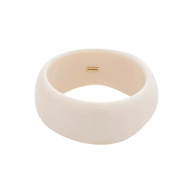Pilgrim Jewellery AASE Maxi Bangle Beige