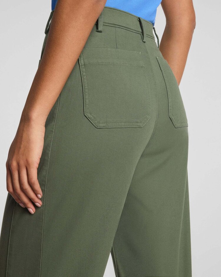 Spanx Utility Barrel Leg Pant Eucalyptus Green