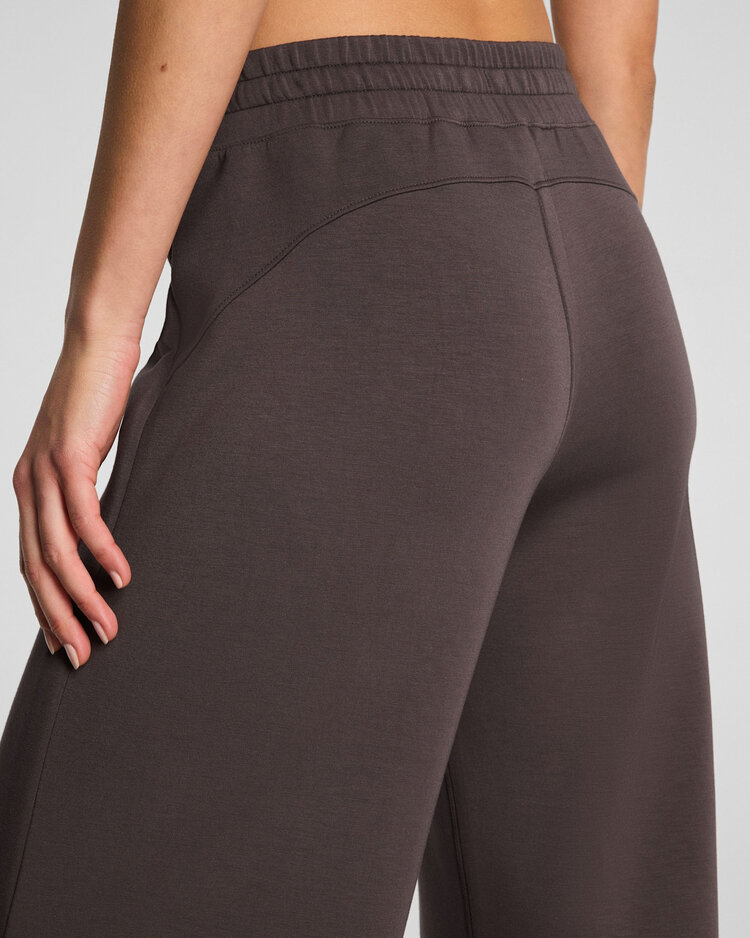 Spanx Air Essentials Wide Leg Pant Dk Cacao