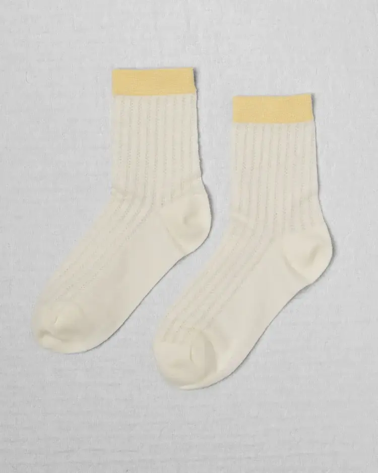 Unified Socks Sunday Socks Lemon Stripe