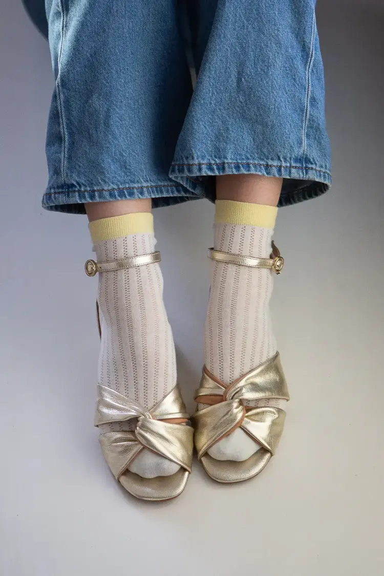 Unified Socks Sunday Socks Lemon Stripe