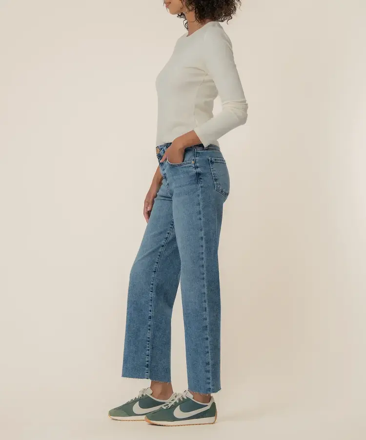 KUT from the Kloth Charlotte High Rise Wide Leg Star