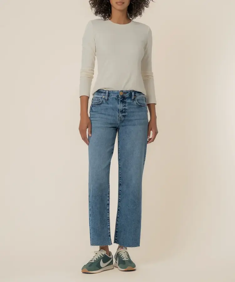 KUT from the Kloth Charlotte High Rise Wide Leg Star
