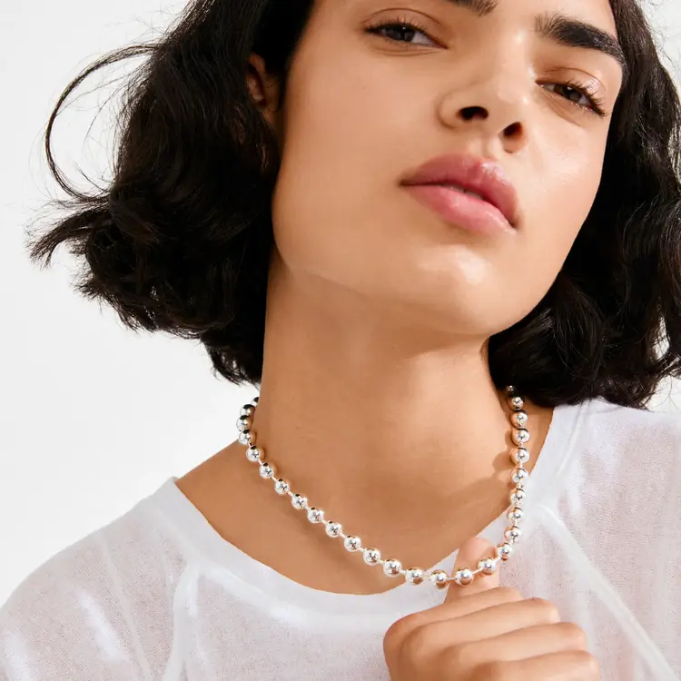 Pilgrim Jewellery AIR Necklace Silver Plated