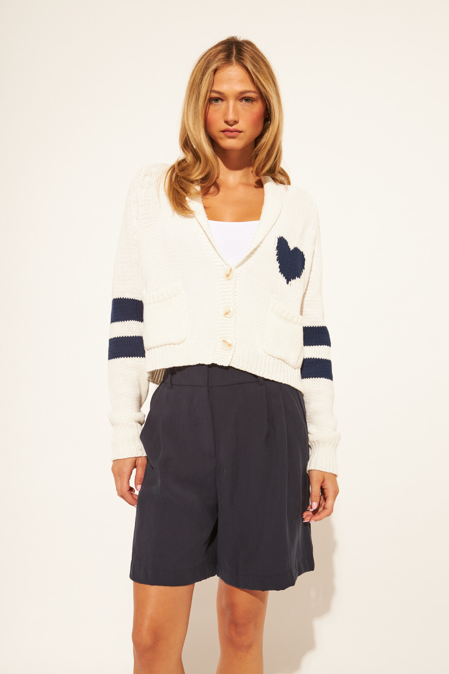 John & Jenn | Maddox Cardigan Seaside Amour - Tryst Boutique