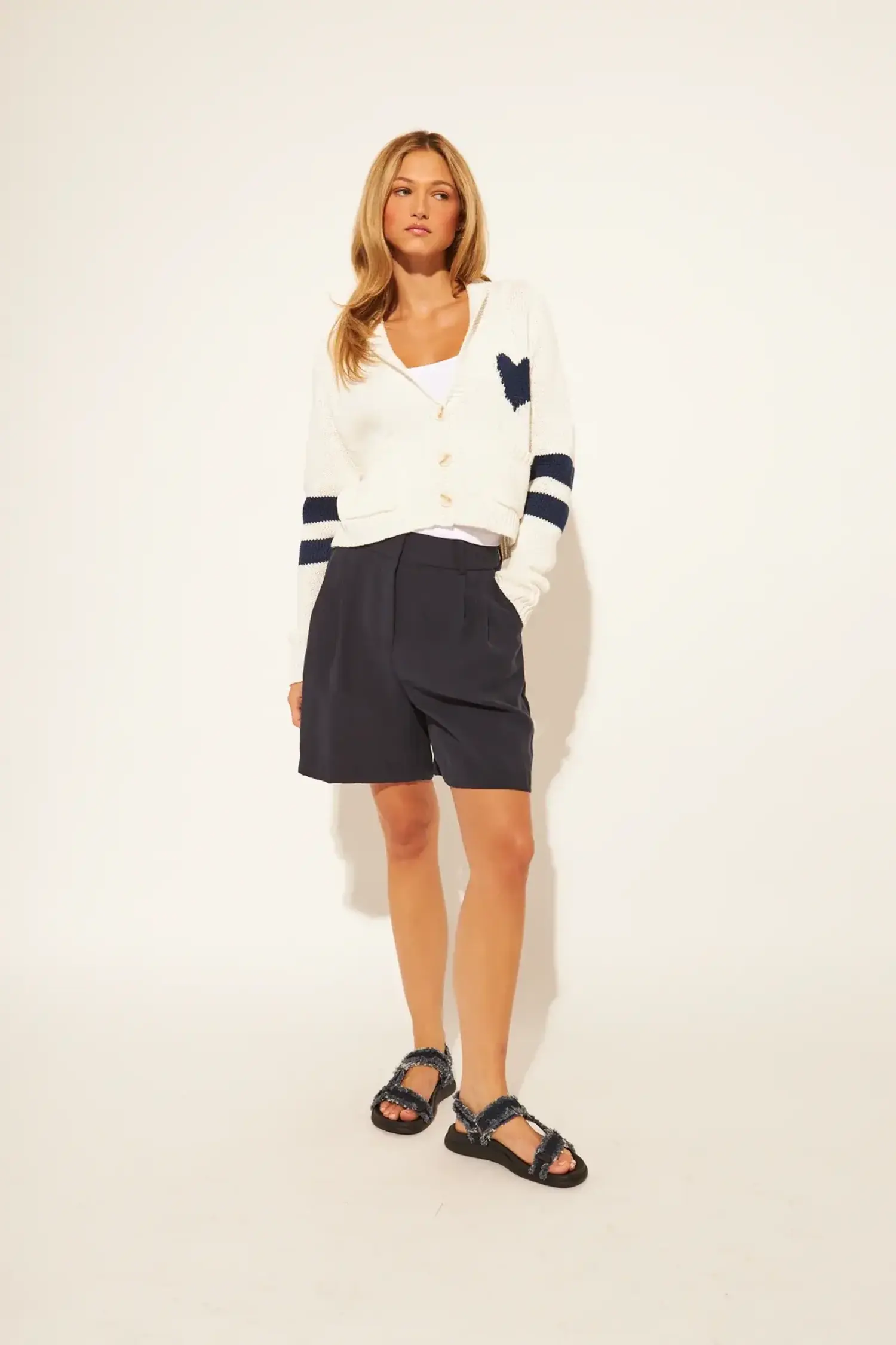 John & Jenn | Maddox Cardigan Seaside Amour - Tryst Boutique