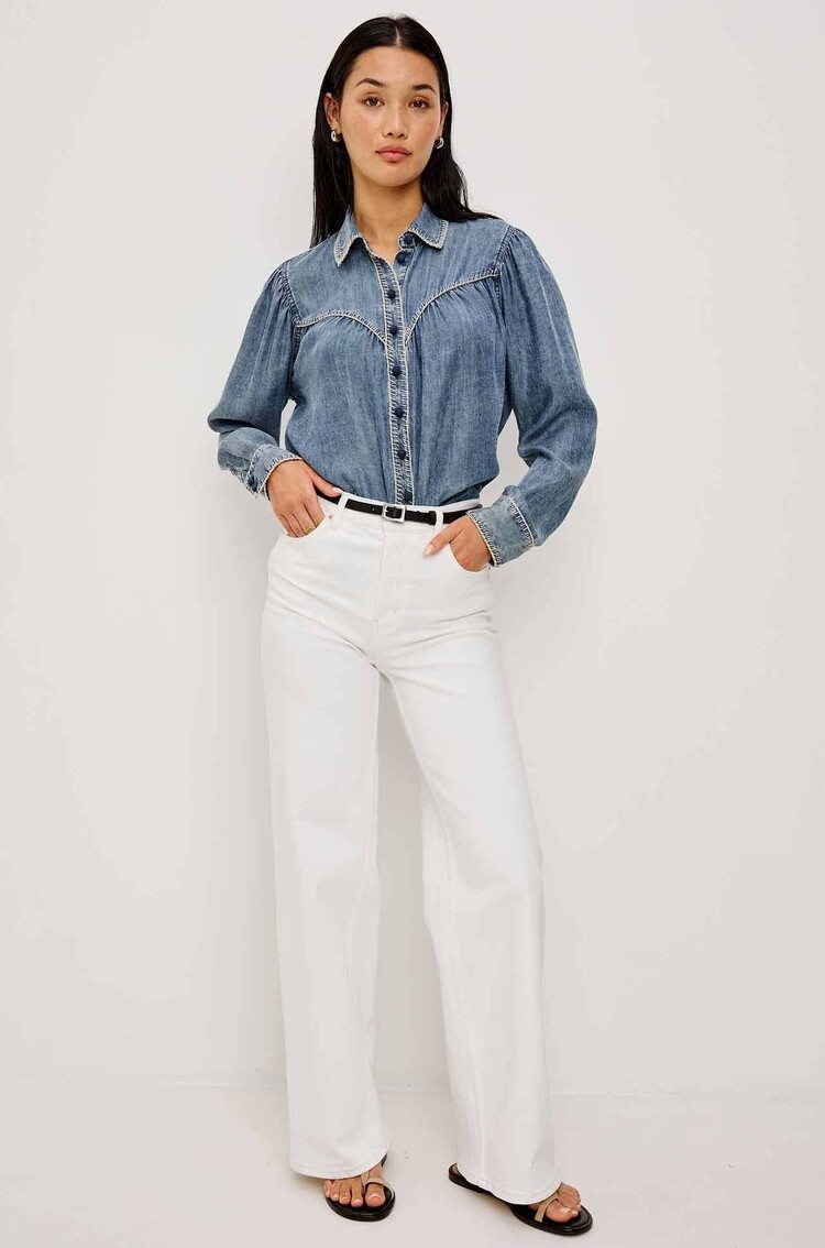 Rails Campbell Shirt Blue Ridge