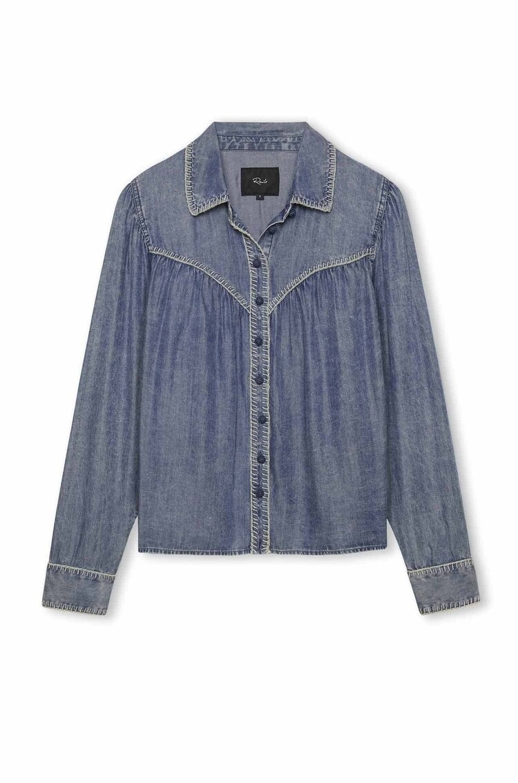 Rails Campbell Shirt Blue Ridge