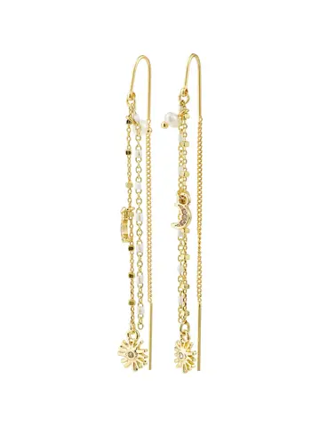 Pilgrim Jewellery MYLAN Chain Earrings Gold Plated