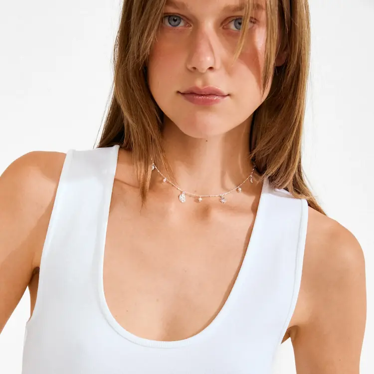 Pilgrim Jewellery MYLAN Necklace Silver Plated