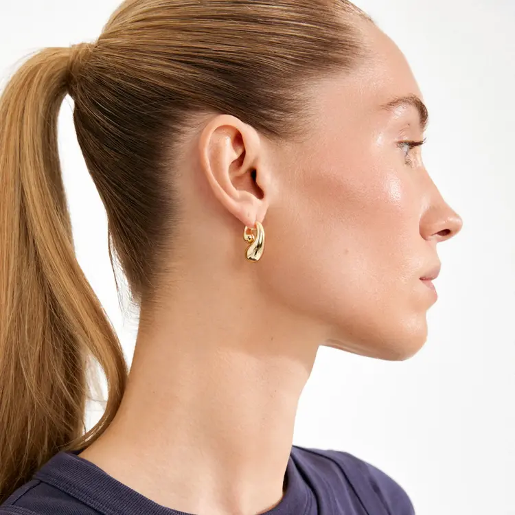 Pilgrim Jewellery JENNINGS Earrings Gold Plated
