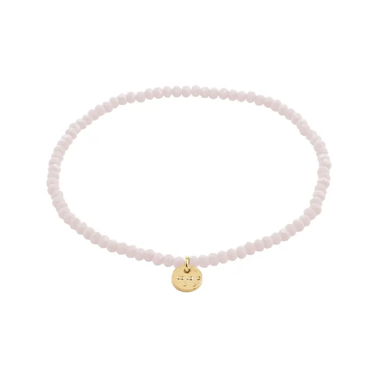 Pilgrim Jewellery INDIE Bracelet Rose, Gold Plated