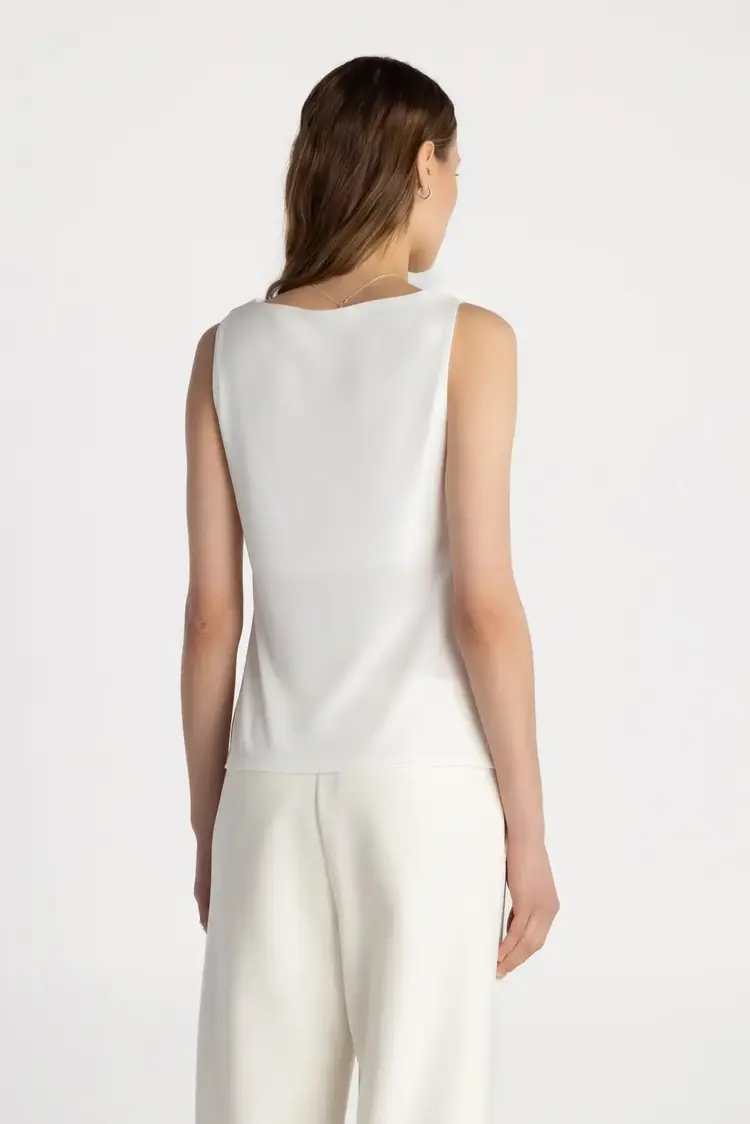 Pure & Simple The Salo Drape Top Birch