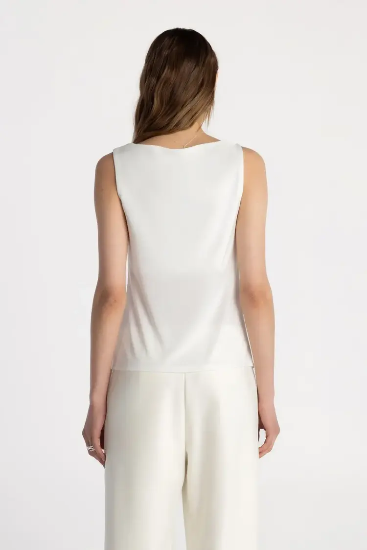 Pure & Simple The Salo Drape Top Birch