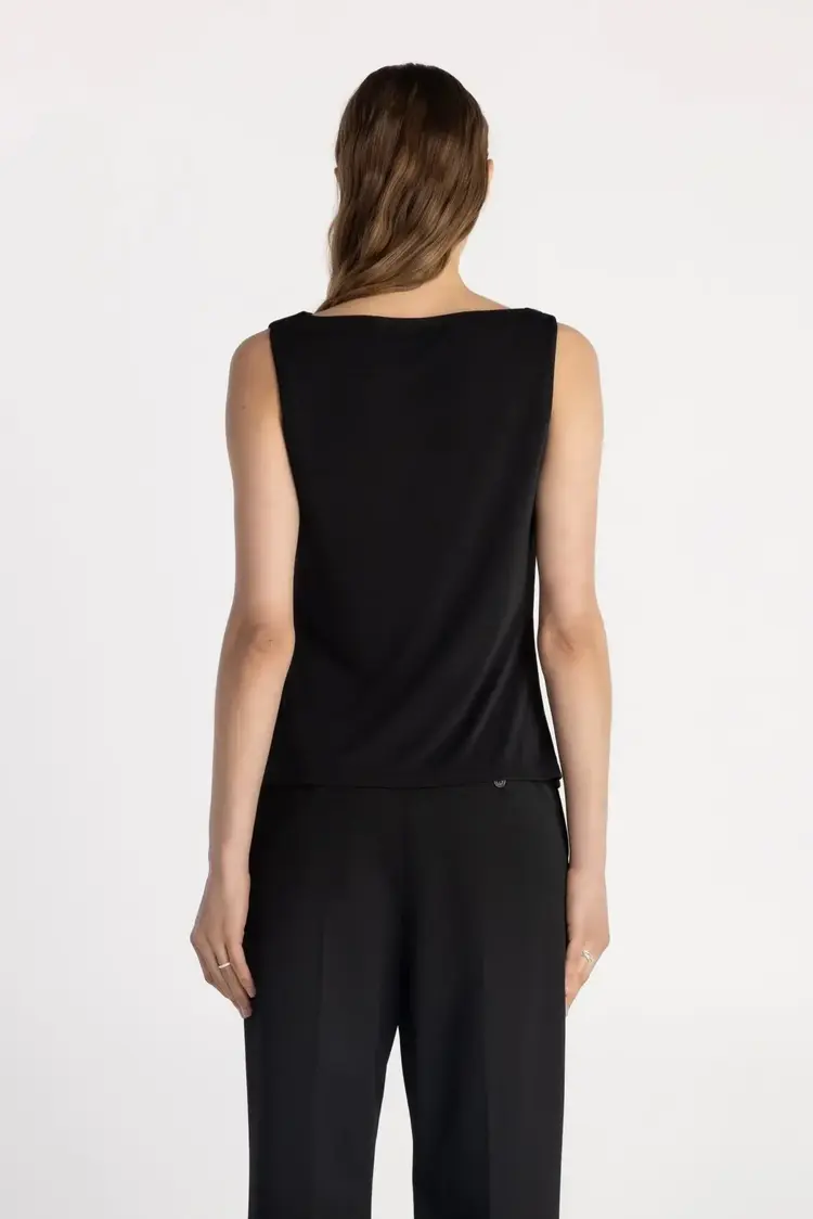 Pure & Simple The Salo Drape Top Shadow