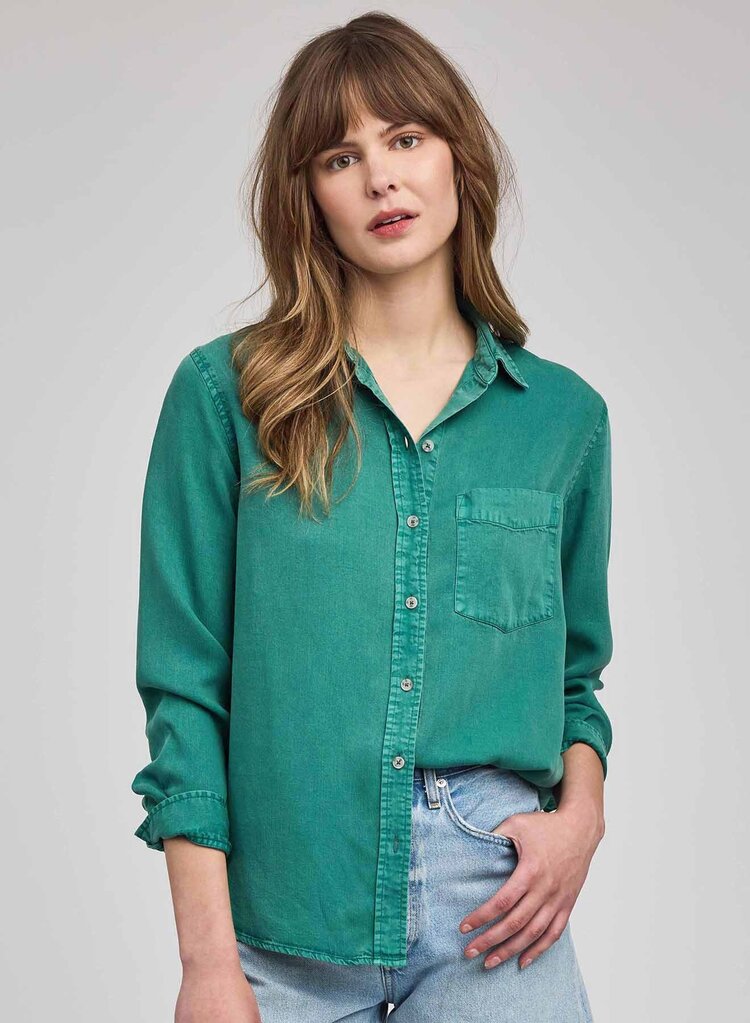 Gentle Fawn Ozzy Button Up Shirt Kelly