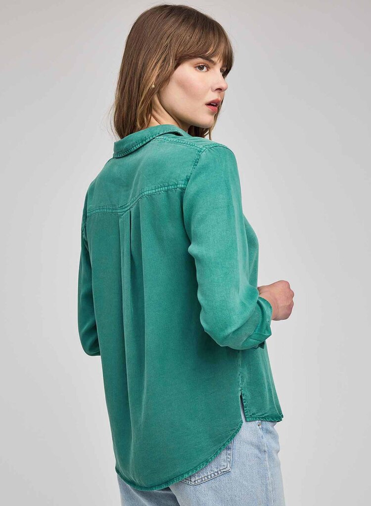 Gentle Fawn Ozzy Button Up Shirt Kelly