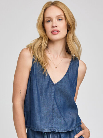 Gentle Fawn Colette Tank Top Dark Blue