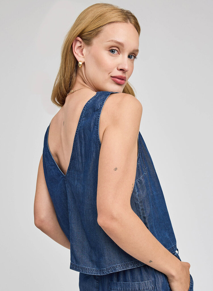 Gentle Fawn Colette Tank Top Dark Blue