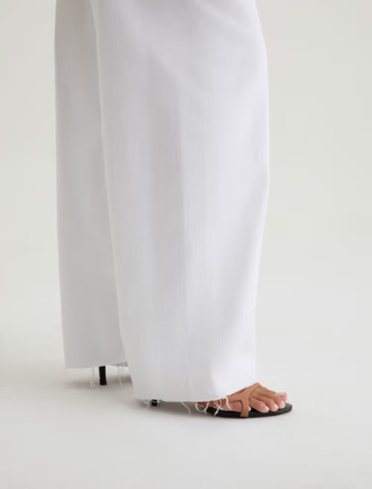 AG Denim Hattie Crop Jean Gallery White