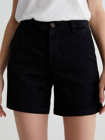 AG Denim Jude Short Sulfur Black