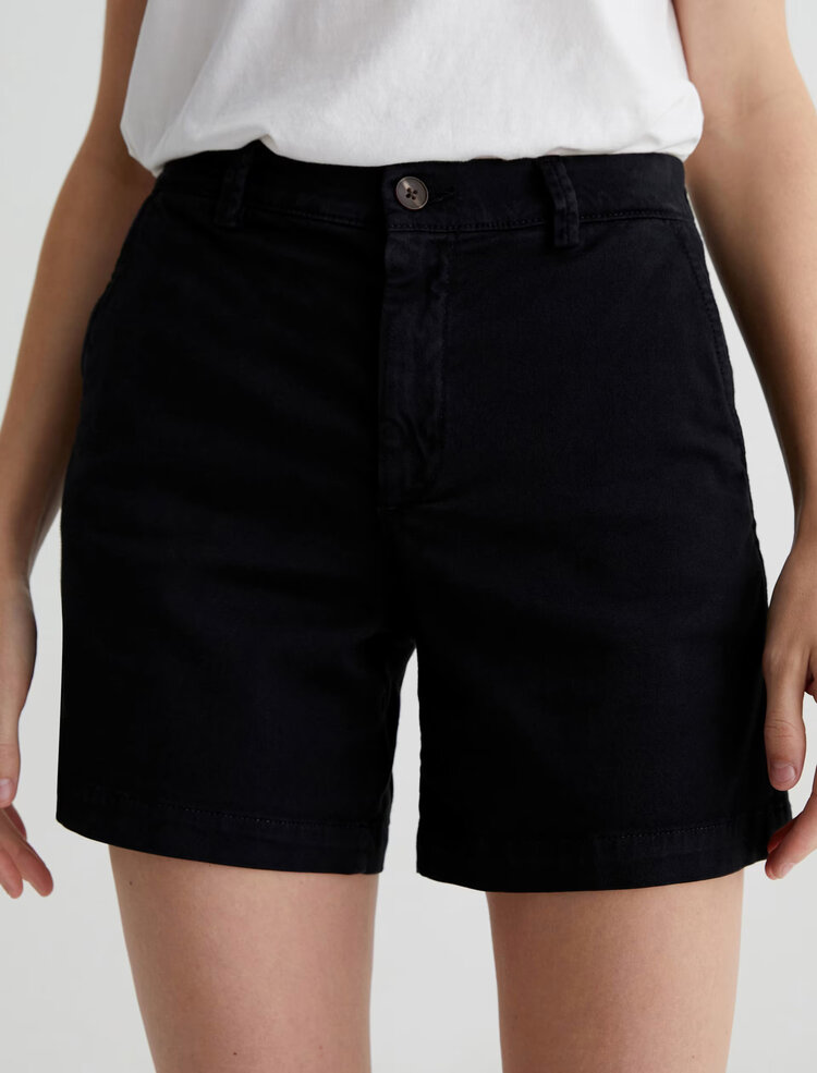 AG Denim Jude Short Sulfur Black
