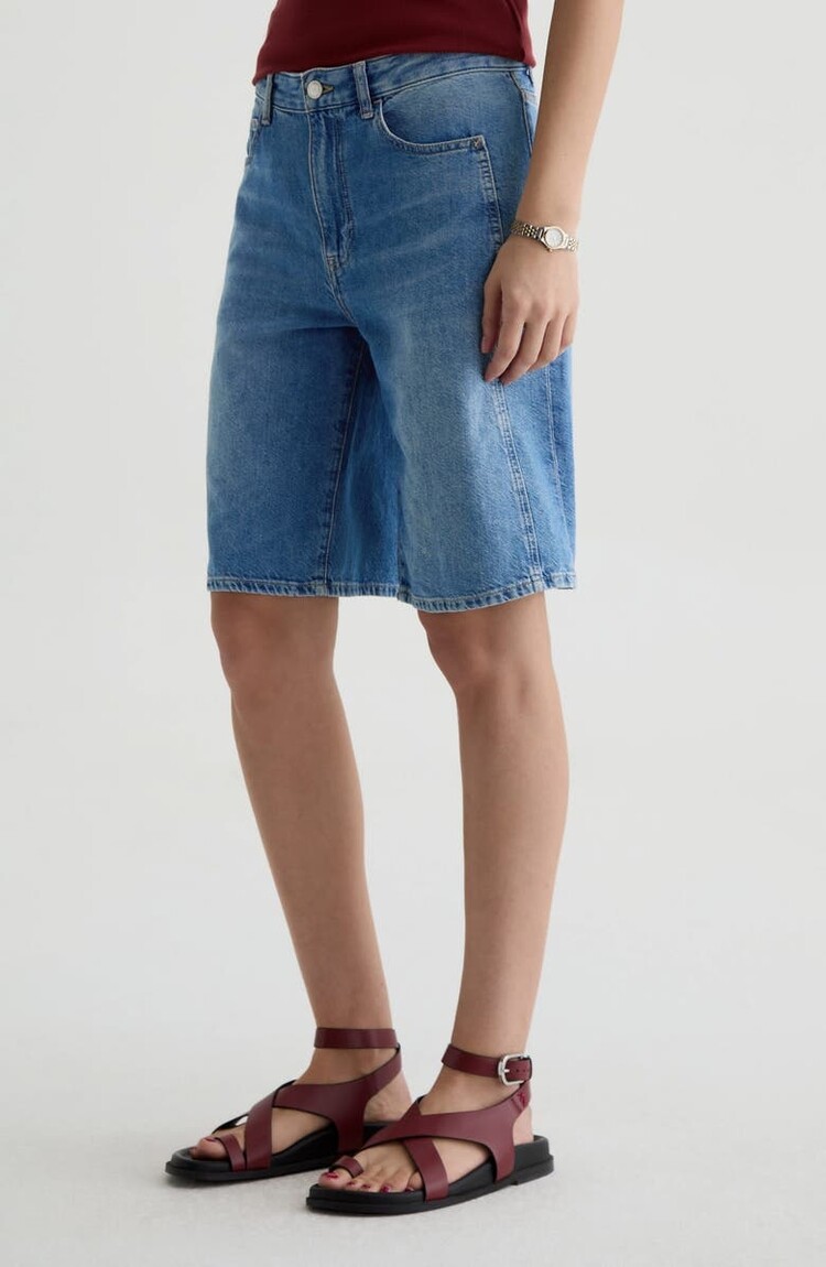 AG Denim Thalia Short Galaxy