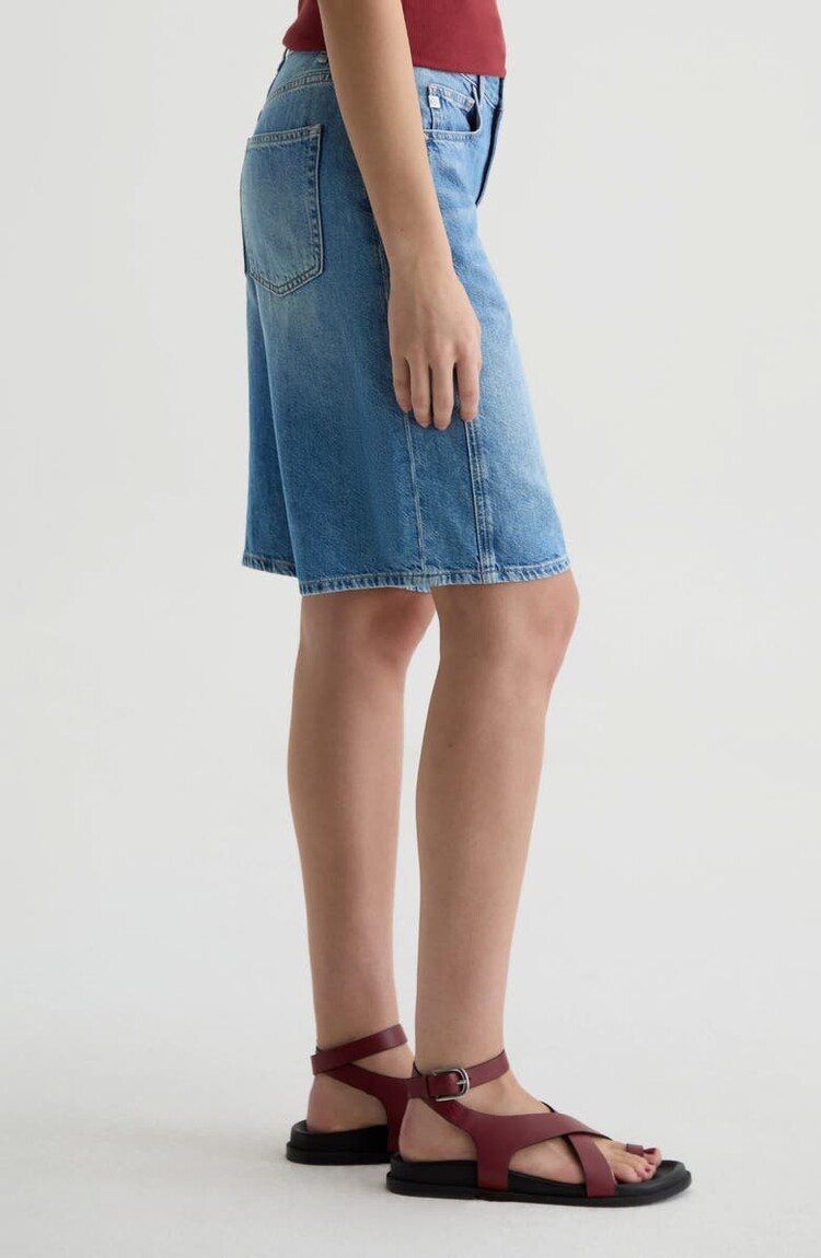 AG Denim Thalia Short Galaxy