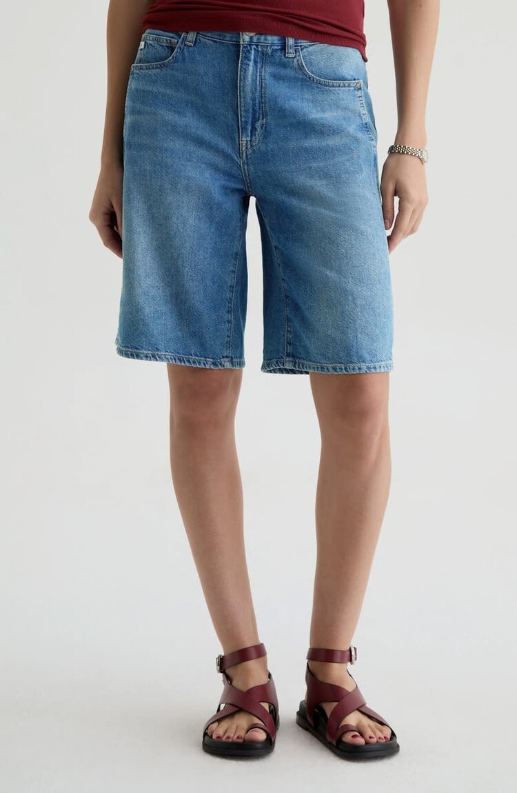 AG Denim Thalia Short Galaxy