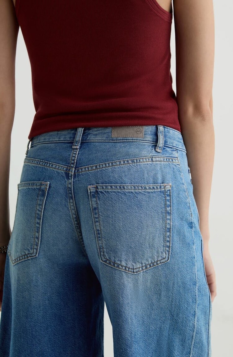 AG Denim Thalia Short Galaxy