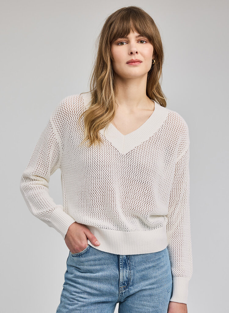 Gentle Fawn Jensen Sweater White