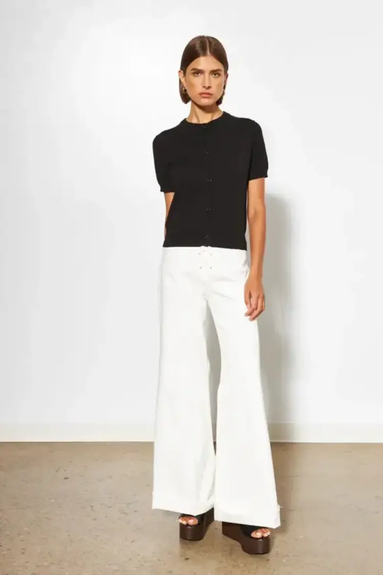 Line the Label Marlo Cardigan Caviar