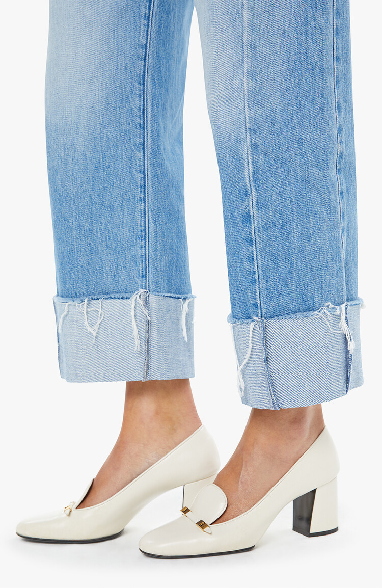 MOTHER The Half-Pipe Ankle Cuff Fray Last Bite