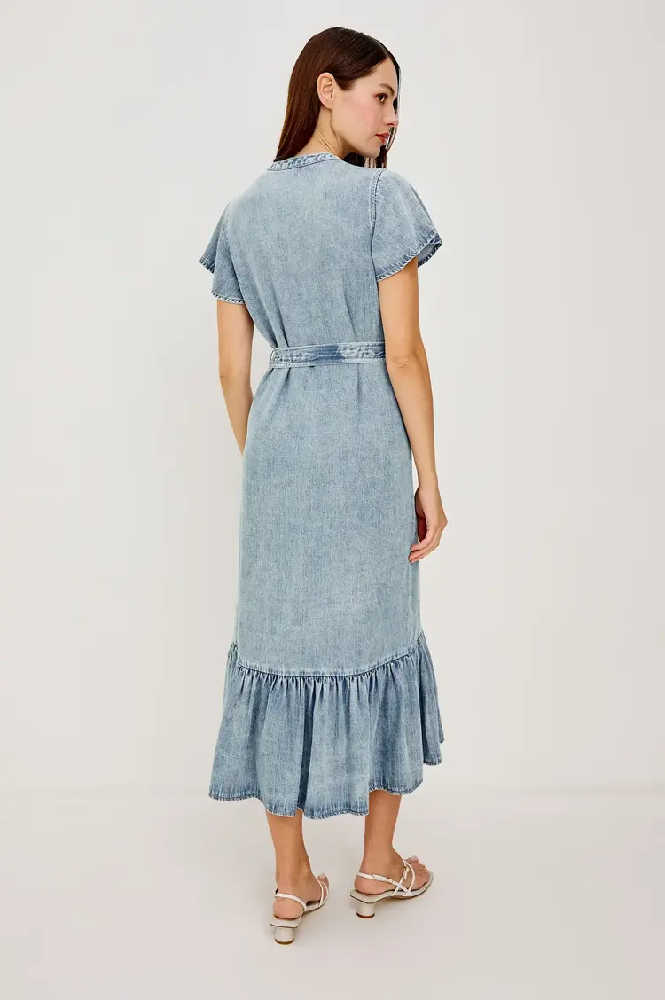 Rails Kahlo Dress Faded Indigo