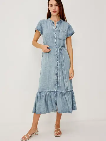 Rails Kahlo Dress Faded Indigo