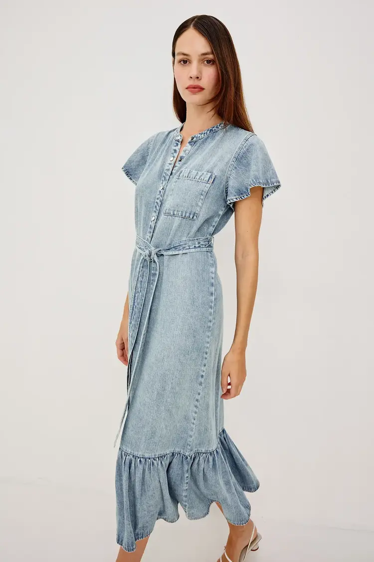 Rails Kahlo Dress Faded Indigo