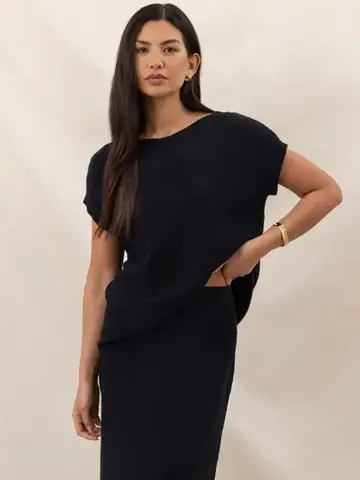 Charli London Maia Top Midnight